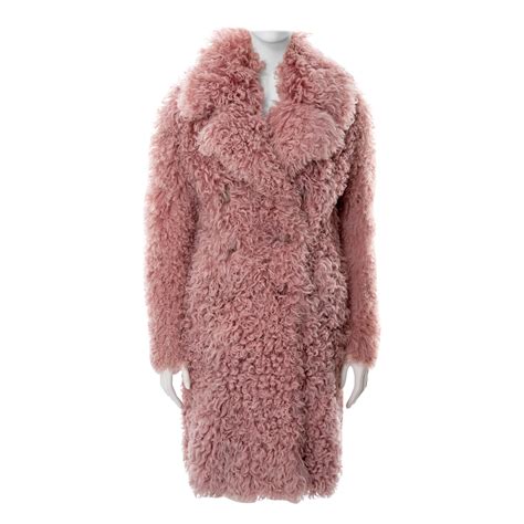 pink gucci fur mitch|gucci shearling coats.